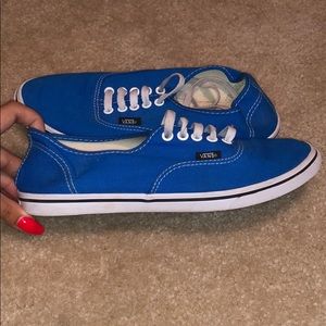 Blue Vans Authentic Lo Pro